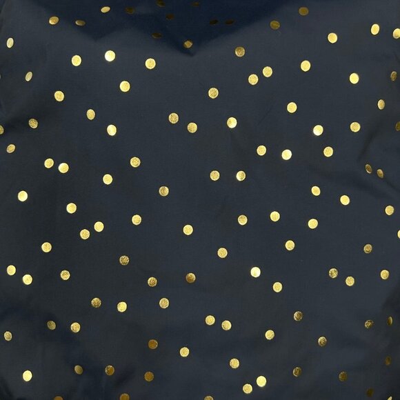 Baby Gap Navy Polka Dot Print Hooded Puffer Jacket Size 6-12 Months - Picture 5 of 7